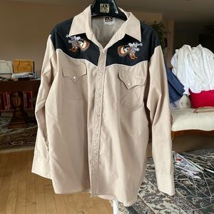 Country long sleeve button down shirt